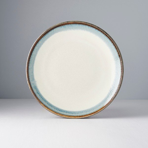 Biely keramický tanier Mij Aurora, ø 25 cm-image-3