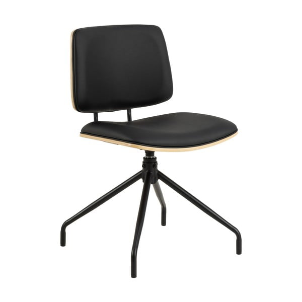 Čierna jedálenská stolička Owen – Actona