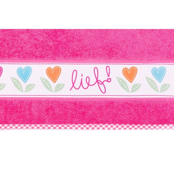 Ružový uterák Tiseco Home Studio, 70 x 130 cm-image-2