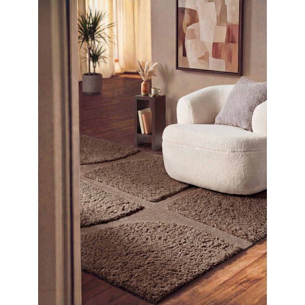 Hnedý ručne tkaný koberec 160x230 cm Lambeth Jasper – Ted Baker-image-1