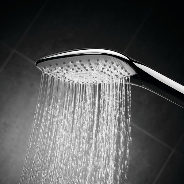 Plastová sprchová hlavica v lesklo striebornej farbe IdealRain Evo Jet – Ideal Standard-image-3