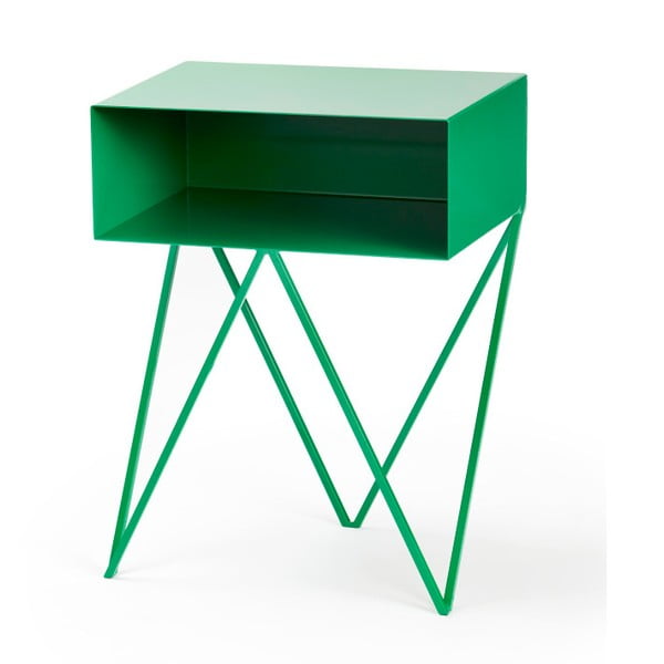 Zelený príručný stolík &New Robot