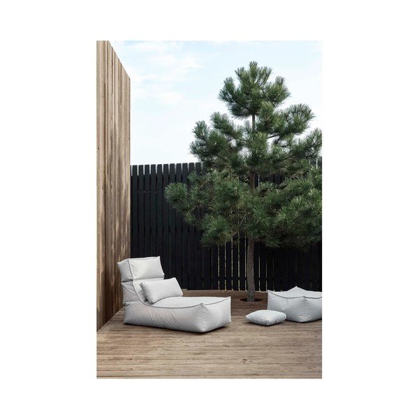 Béžové polstrované záhradné ležadlo STAY – Blomus-image-3