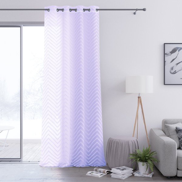 Svetlofialový záves AmeliaHome Molisa Eyelets, 140 x 250 cm-image-2