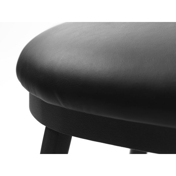 Čierna lavica z imitácie kože Gain – Unique Furniture-image-4