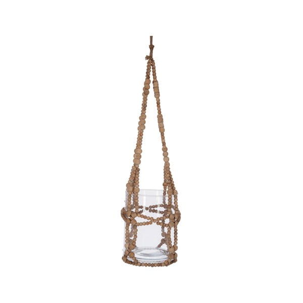 Závesný lampáš Beads, 17x64 cm