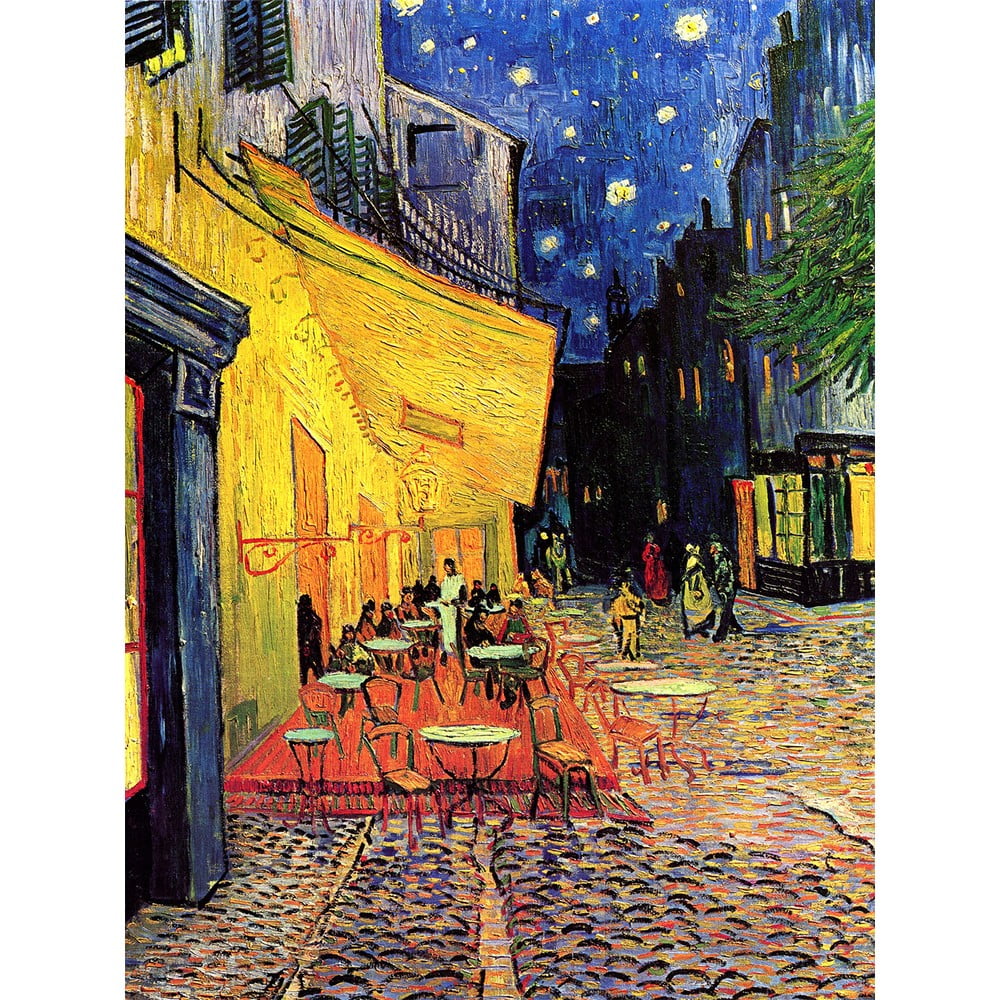 Reprodukcia obrazu Vincenta van Gogha - Cafe Terrace, 45 x 60 cm