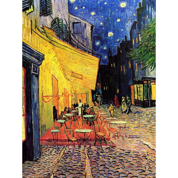Reprodukcia obrazu Vincent van Gogh - Cafe Terrace, 60 x 80 cm