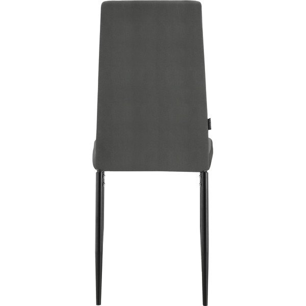 Čierna jedálenská stolička z imitácie kože Kelly – Støraa-image-4