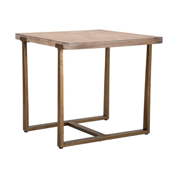 Jedálenský stôl v prírodnej farbe 80x80 cm Ankara – Mauro Ferretti-image-3