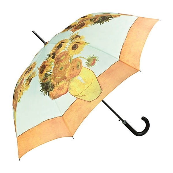 Žltý dáždnik s rúčkou Von Lilienfeld Sunflowers