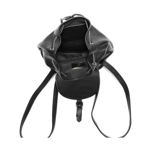 Černý kožený batoh Isabella Rhea no. 1200-image-4