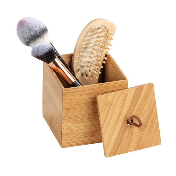 Bambusový box s vekom Wenko Terra, šírka 9 cm-image-1