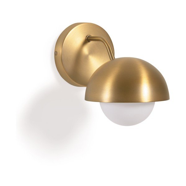 Nástenné svietidlo v zlatej farbe ø 15 cm Lonela - Kave Home