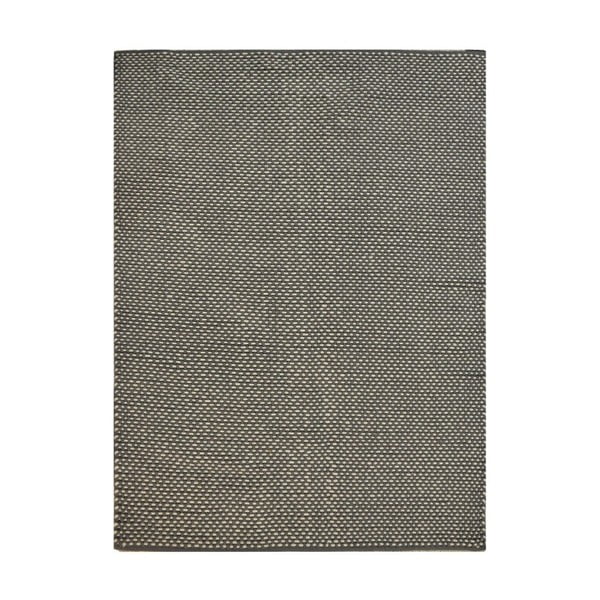 Tmavosivý koberec z recyklovaných PET fliaš The Rug Republic Crestor, 230 x 160 cm
