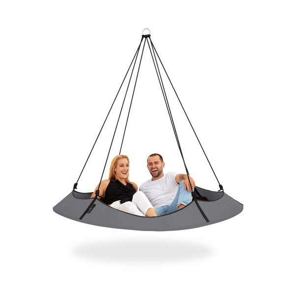 Sivá záhradná hojdačka - Hangout Pod-image-3