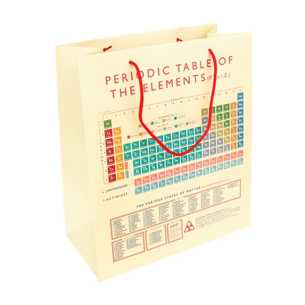 Darčeková taška 29x34 cm Periodic Table - Rex London