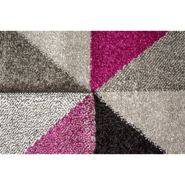 Koberec Flair Rugs Aurora Grey Purple, 80 × 150 cm-image-1