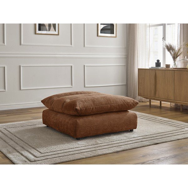 Oranžová ženilková podnožka Neil – Bobochic Paris-image-1