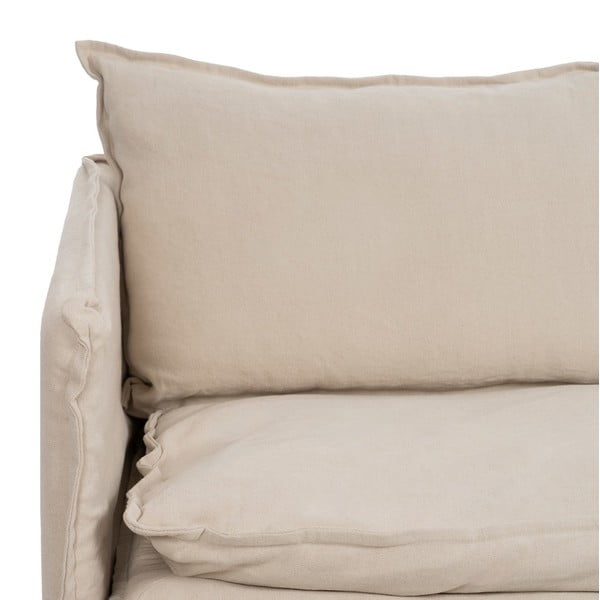 Krémová ľanová pohovka 180 cm – Ixia-image-4