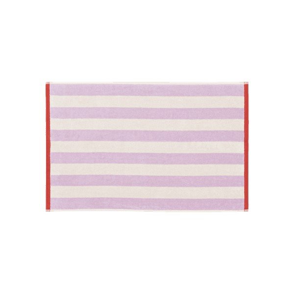 Froté bavlnený uterák v levanduľovej farbe/krémovobiely 50x80 cm Gobo – noo.ma-image-2