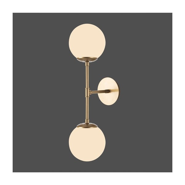 Nástenné svietidlo v zlatej farbe Squid Lighting Kruva, dĺžka 58 cm-image-1