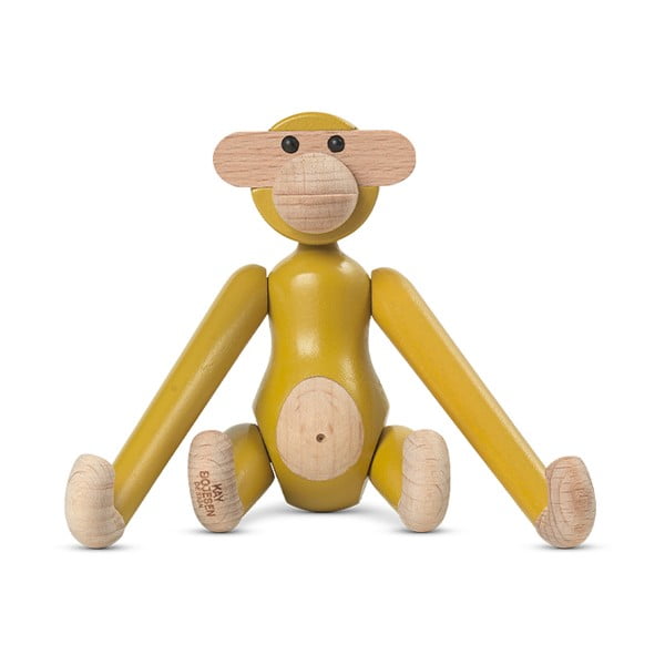 Drevená soška (výška 9,5 cm) Monkey Mini - Kay Bojesen Denmark