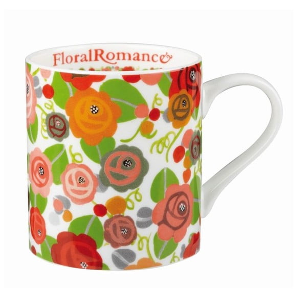 Hrnček JD Floral Romance, 340 ml
