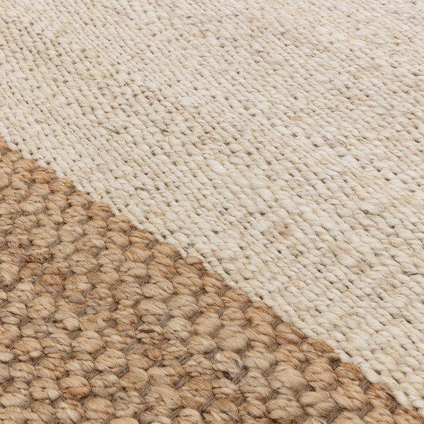 Béžový obojstranný ručne tkaný jutový koberec 120x170 cm Cedar – Asiatic Carpets-image-2