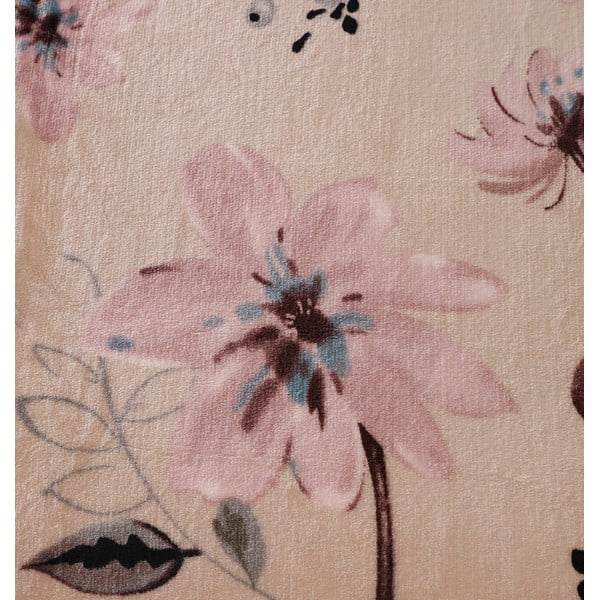 Béžové obliečky na jednolôžko z mikroplyšu 140x200 cm – My House-image-1