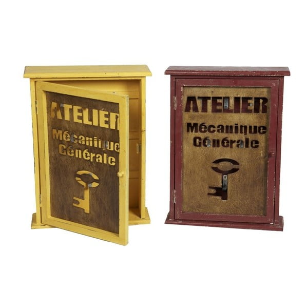 Set boxov na kľúče Antic Line Atelier, 2 ks