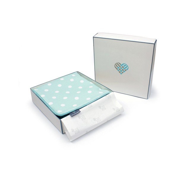 Mentolovozelená obliečka na vankúš WeLoveBeds Dots, 40 × 60 cm-image-2