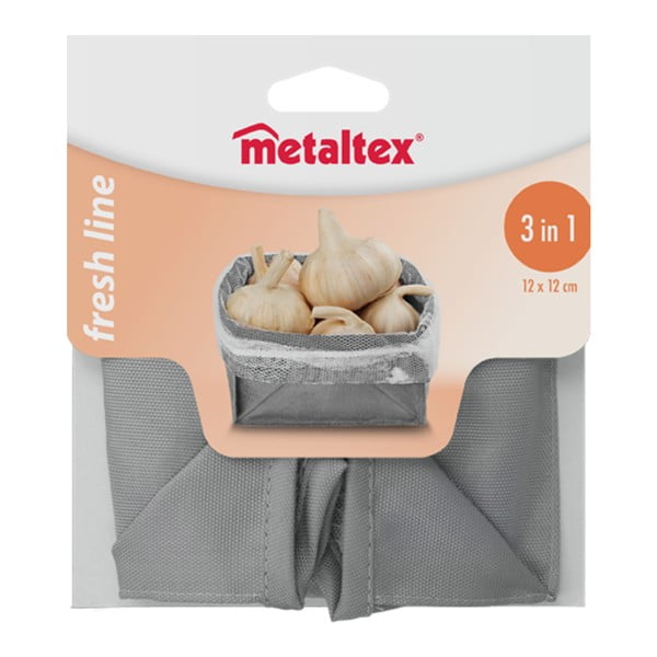 Skladací bo× na potraviny Metaltex, 12 x 12 cm-image-2