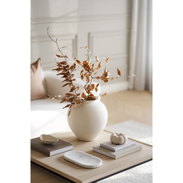 Konferenčný stolík s doskou z dubového dreva v prírodnej farbe ø 80 cm Deerfield – Rowico-image-4