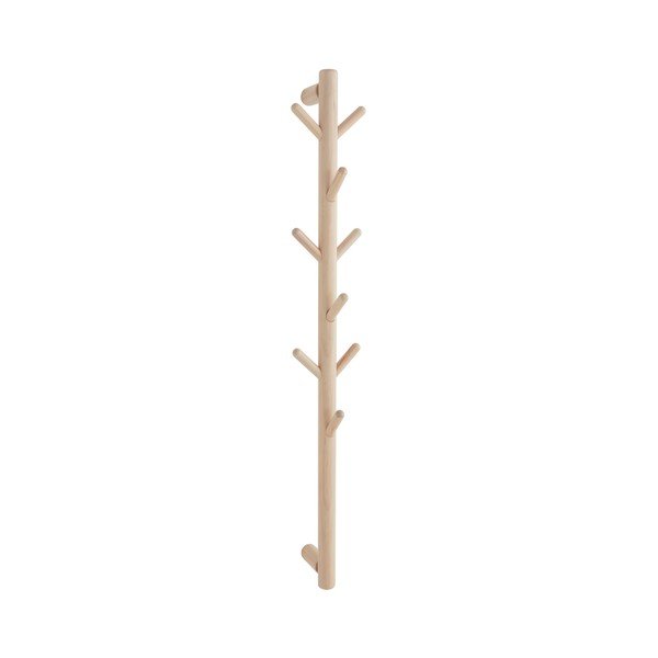 Nástenný vešiak z borovicového dreva v svetlo prírodnej farbe 21 cm Eddison – Jotex