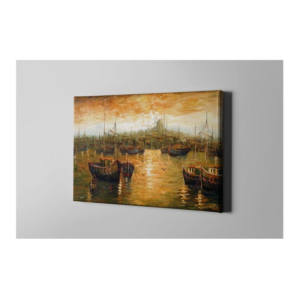 Obraz Sea Boats, 60 × 40 cm