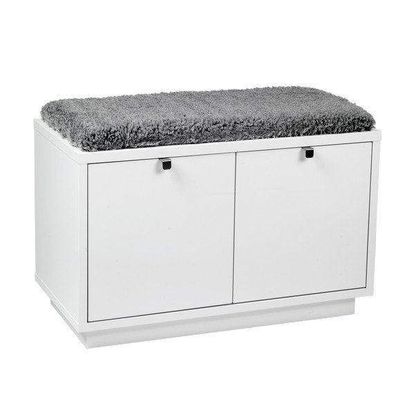 Biela skrinka na topánky Rowico Confetti, šírka 70 cm-image-2