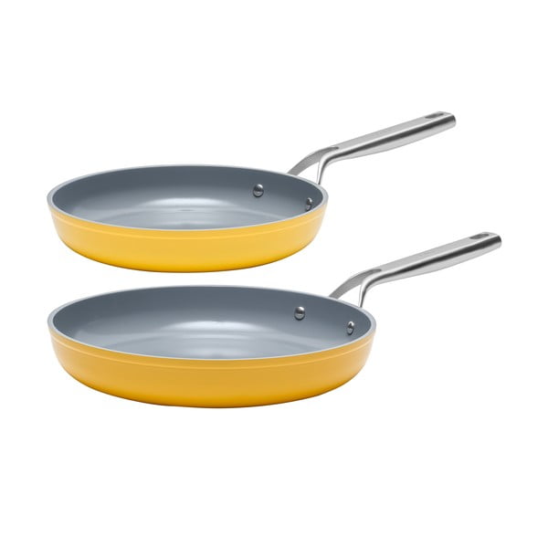 Panvice v súprave 2 ks s keramickým povrchom ø 30 cm Meda 3.0 – FABINI
