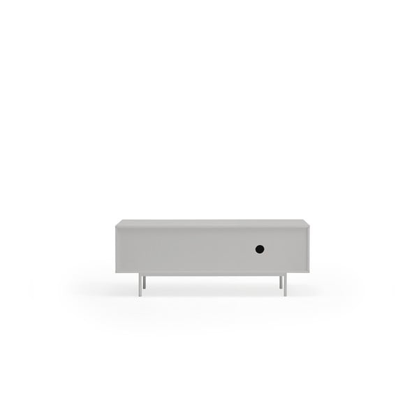 TV stolík v dekore duba v sivo-prírodnej farbe 140x52 cm Sierra – Teulat-image-4