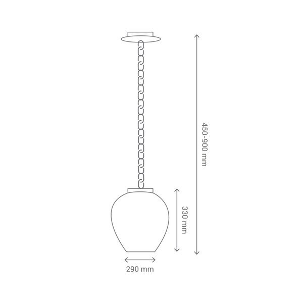 Závesné svietidlo SULION Drops-image-1