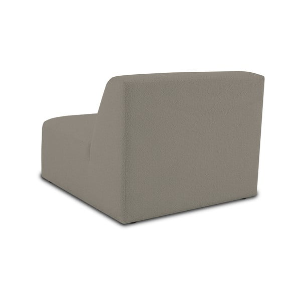 Svetlohnedý modul pohovky z textílie buklé (stredový diel) Roxy – Scandic-image-3