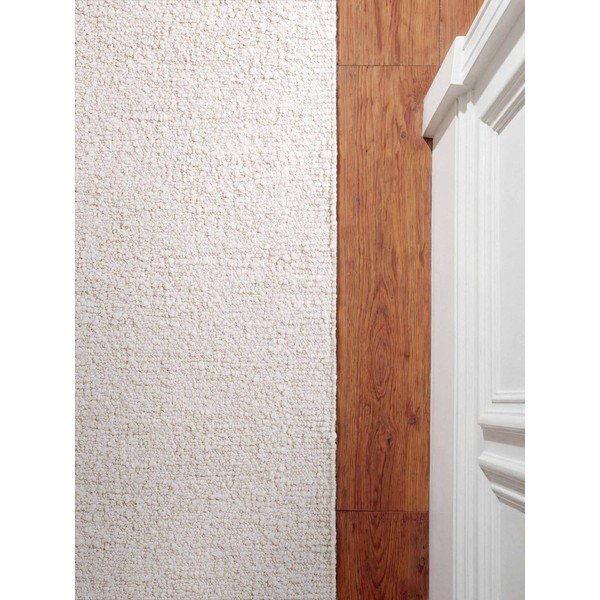 Slonovinový ručne tkaný behúň z materiálu buklé 80x200 cm Notting Hill Portobello – Ted Baker-image-4