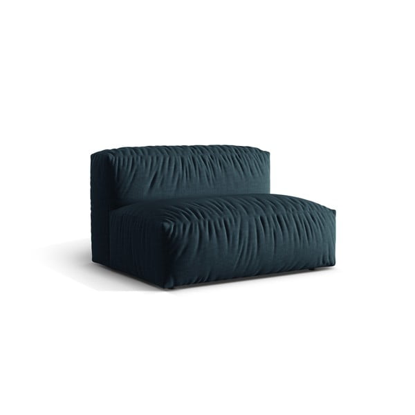 Tmavomodrý modul pohovky (stredový diel) Martina – Micadoni Home-image-1