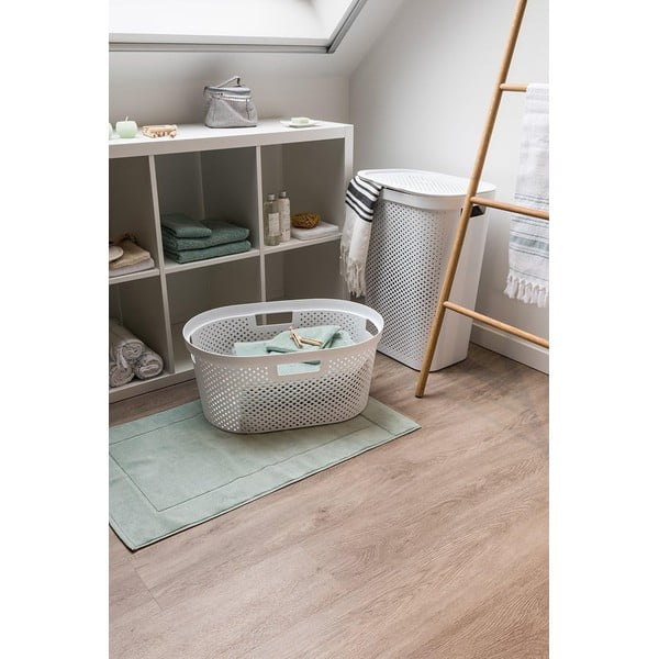 Sivý kôš na bielizeň Curver Infinity, 60 l-image-1