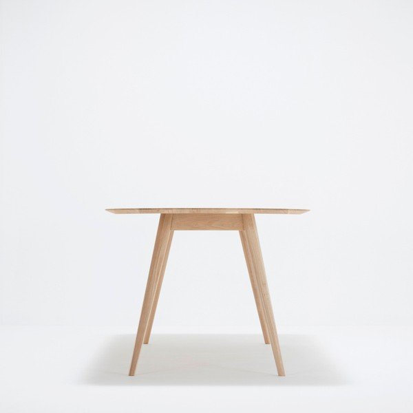 Jedálenský stôl z masívneho dubového dreva Gazzda Stafa, 200 × 90 cm-image-2