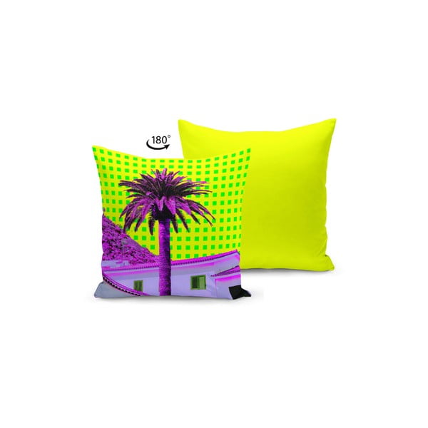 Vankúš s výplňou Kate Louise Neo Palm, 43 x 43 cm-image-1