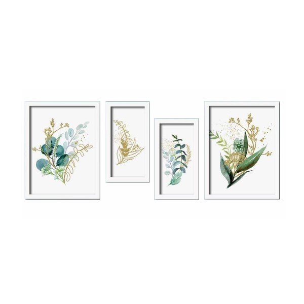 Súprava plagátov 4 ks 33x43 cm – Wallity