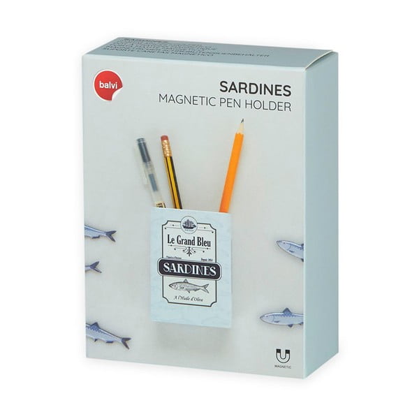 Kovový organizér na písacie potreby Sardines – Balvi-image-3