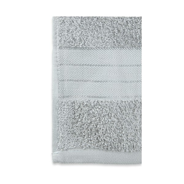 Svetlosivé froté bavlnené uteráky v súprave 4 ks 50x100 cm – Good Morning-image-2