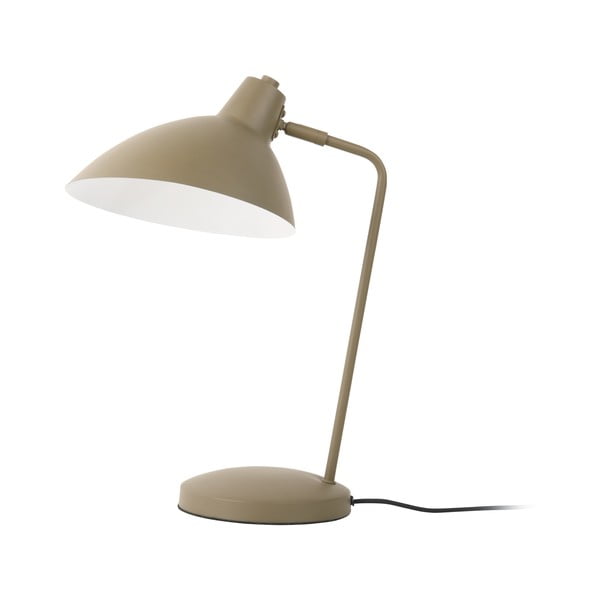 Zelená stolová lampa s kovovým tienidlom (výška 49 cm) Casque – Leitmotiv